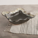 Etta B Pottery MEDIUM SQUARE BOWL Gray