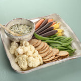 Etta B Pottery BRUNCH TRAY Pearl