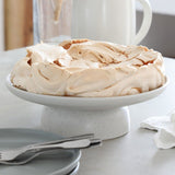 Casafina by Costa Nova PACIFICA FOOTED PLATE Vanilla