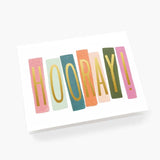 Rifle Paper Co HOORAY CARD