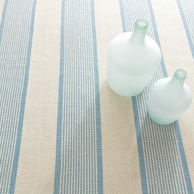 Dash and Albert LA MIRADA WOVEN COTTON RUG Asiatic Blue