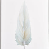 By Lacey MEDIUM FLOATED FRAMED FEATHER PAINTING - SERIES 11 NO 1