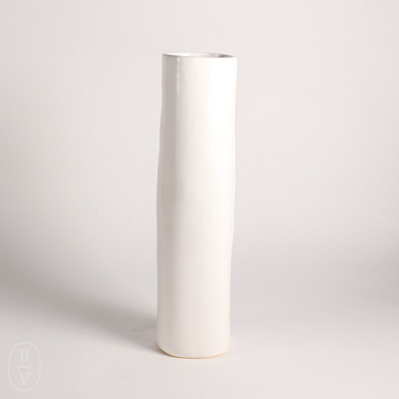 Alex Marshall Studios CYLINDER VASE Gloss White Large