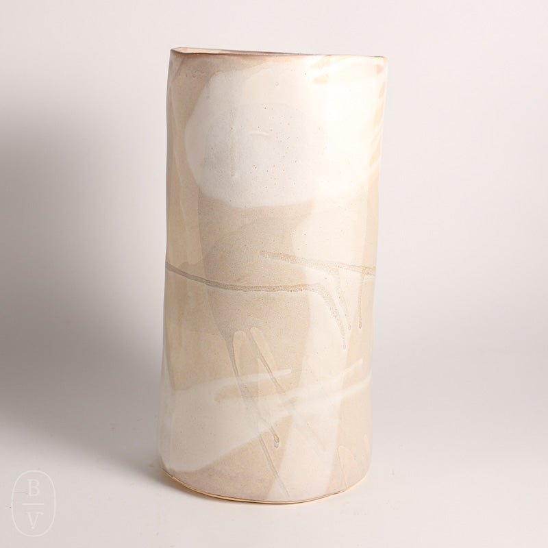 Alex Marshall Studios CYLINDER VASE Stone Wide