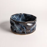 Alex Marshall Studios RIPPLE BOWL Blue Gray 8