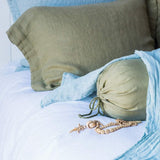 Bella Notte Linens LINEN THROW PILLOW