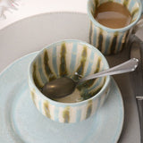 Good Earth Pottery RICE BOWL Teal