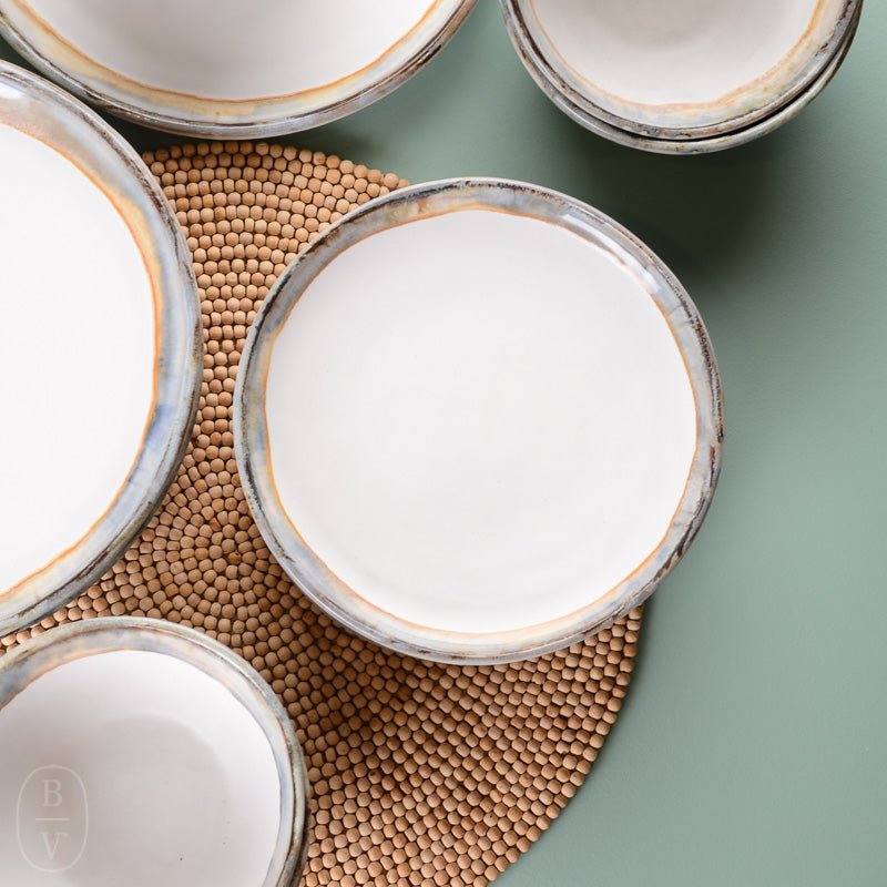 Etta B Pottery TOWNHOUSE SALAD PLATE - Dogwood