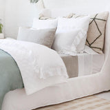 Pom Pom At Home CHARLIE FILLED BODY PILLOW White 18x60