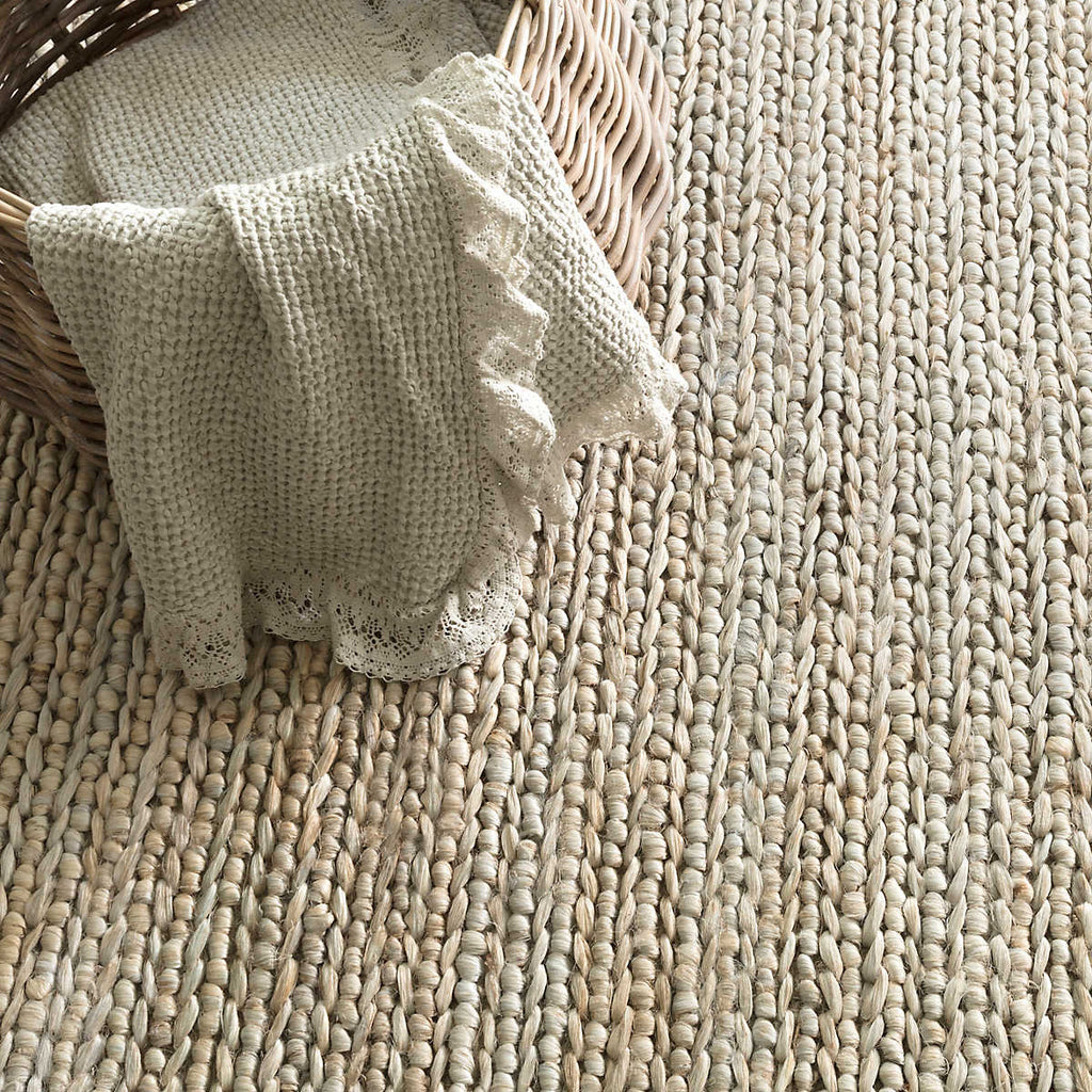 Dash and Albert JUTE WOVEN RUG Ice