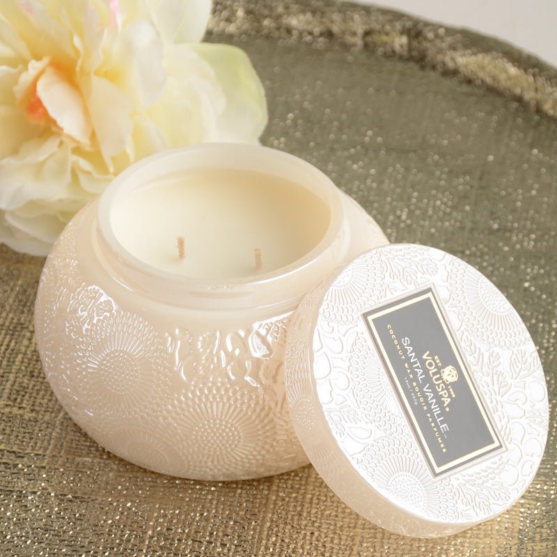 Voluspa CHAWAN BOWL CANDLE Santal Vanille