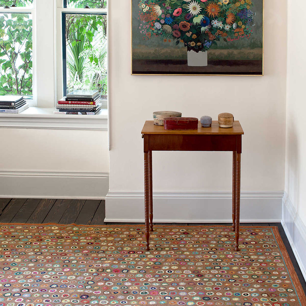 Dash and Albert CATS PAW MICRO HOOKED WOOL RUG