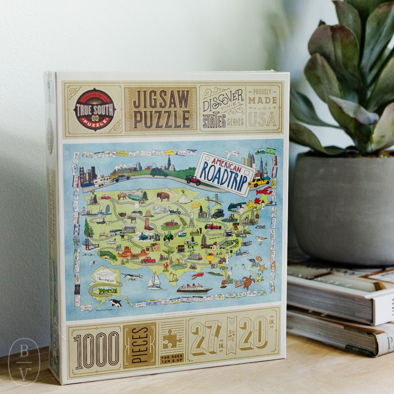 True South Puzzle Company AMERICAN ROADTRIP PUZZLE