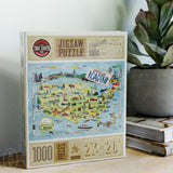 True South Puzzle Company AMERICAN ROADTRIP PUZZLE