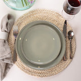 Casafina by Costa Nova FRISO SALAD PLATE Sage Green