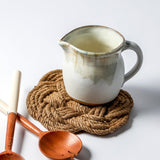 Etta B Pottery FARMHOUSE PITCHER Magnolia Small