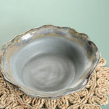 Etta B Pottery VEGETABLE BOWL Peaceful Lapis