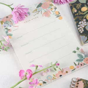 Rifle Paper Co MEMO NOTEPAD Garden Party Pastel