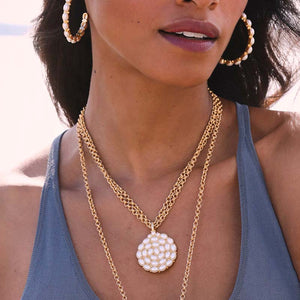 Julie Vos MYKONOS PENDANT NECKLACE