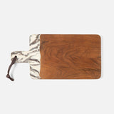 Blue Pheasant AUSTIN SWIRLED SERVING BOARD Brown 22 x 7.5