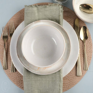 Etta B Pottery TOWNHOUSE SALAD PLATE - Dogwood