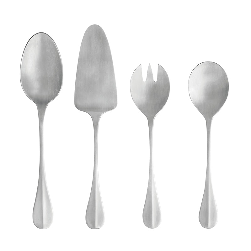 Casafina by Costa Nova NAU 4 PIECE HOSTESS SERVING SET Polished