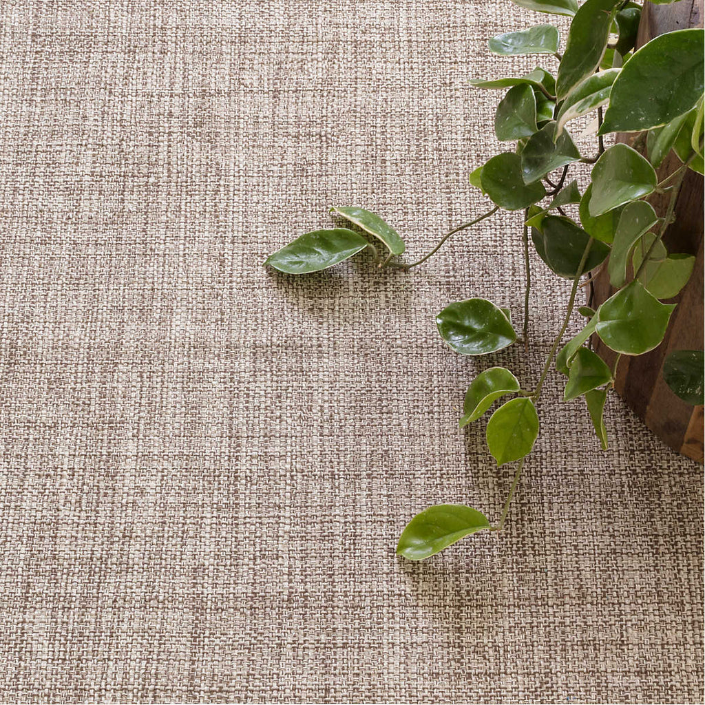 Dash and Albert MARLED WOVEN COTTON RUG Brown