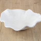 Etta B Pottery FREEFORM BOWL Simply White