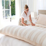 Pom Pom At Home CARTER FILLED BODY PILLOW Ivory_Amber 18x60