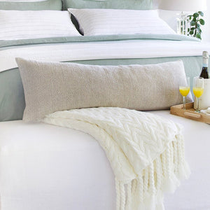 Pom Pom At Home HENDRICK FILLED PILLOW Sand 14x40
