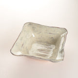 Etta B Pottery MEDIUM SQUARE BOWL Pearl