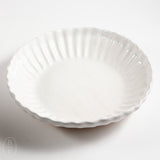 Etta B Pottery CRIMPED SERVING BOWL Simply White