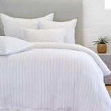 Pom Pom At Home BLAKE FILLED BIG PILLOW White_Ocean 28x36