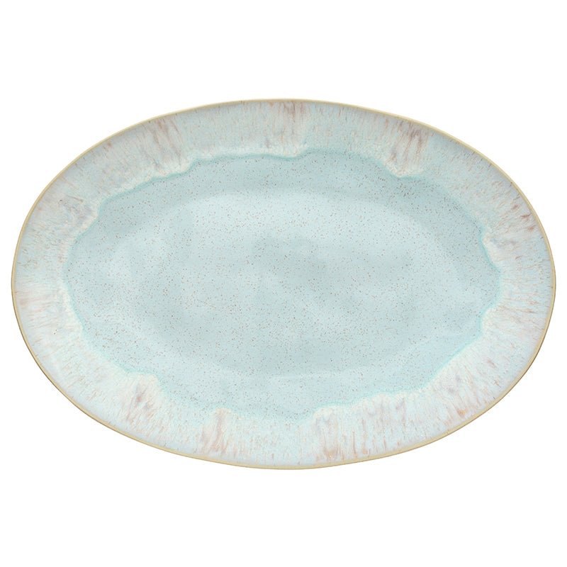 Casafina by Costa Nova EIVISSA OVAL PLATTER Sea Blue