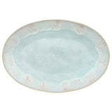 Casafina by Costa Nova EIVISSA OVAL PLATTER Sea Blue