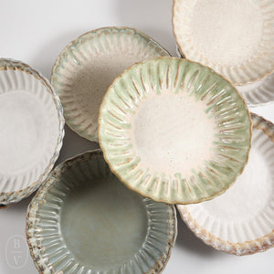Etta B Pottery CRIMPED SERVING BOWL