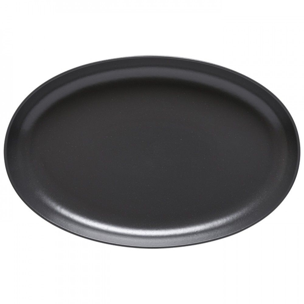 Casafina PACIFICA OVAL PLATTER Seed Grey Large