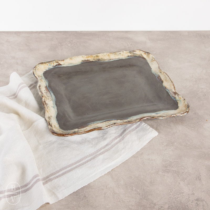 Etta B Pottery LARGE RECTANGLE PLATTER