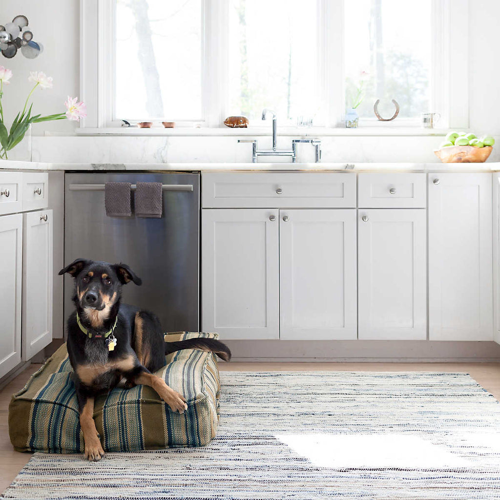 Dash and Albert DENIM RAG WOVEN COTTON RUG