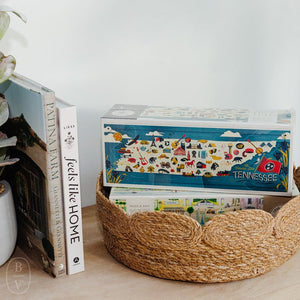 True South Puzzle Company TENNESSEE MAP PUZZLE