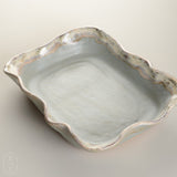 Etta B Pottery FLUTED CASSEROLE Peaceful