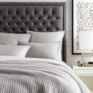 Pine Cone Hill Annie Selke BOYFRIEND MATELASSE COVERLET Grey