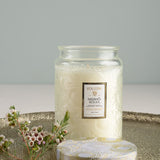 Voluspa EMBOSSED JAR CANDLE Nissho Soliel Large