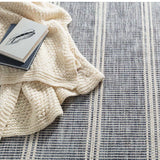 Dash and Albert MALTA WOVEN WOOL RUG Blue