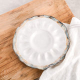 Etta B Pottery HANDCRAFTED EGG PLATTER Magnolia