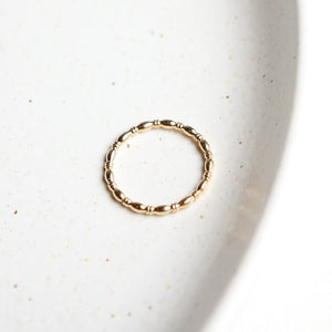 eNewton Design HARMONY GOLD RING 8