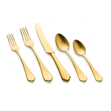 Mepra DOLCE VITA 5 PIECE PLACE SETTING Peltro Oro