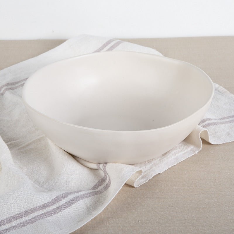Alex Marshall Studios ROUND BOWL Matte White