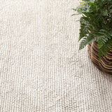Dash and Albert NIELS WOVEN WOOL/VISCOSE RUG Ivory