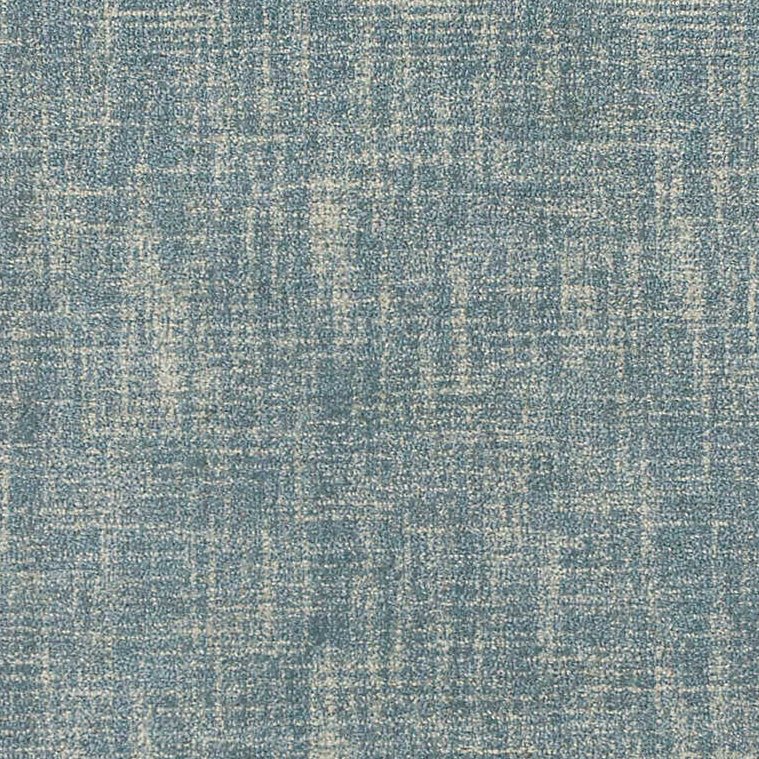 Dash Albert Harris Blue Hand Micro Hooked Wool Rug 9' x 12